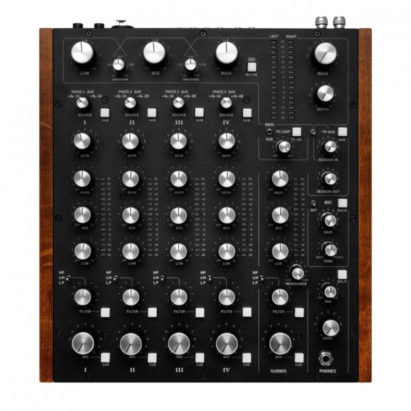 Rane MP2015 Rotary DJ Mixer - Top