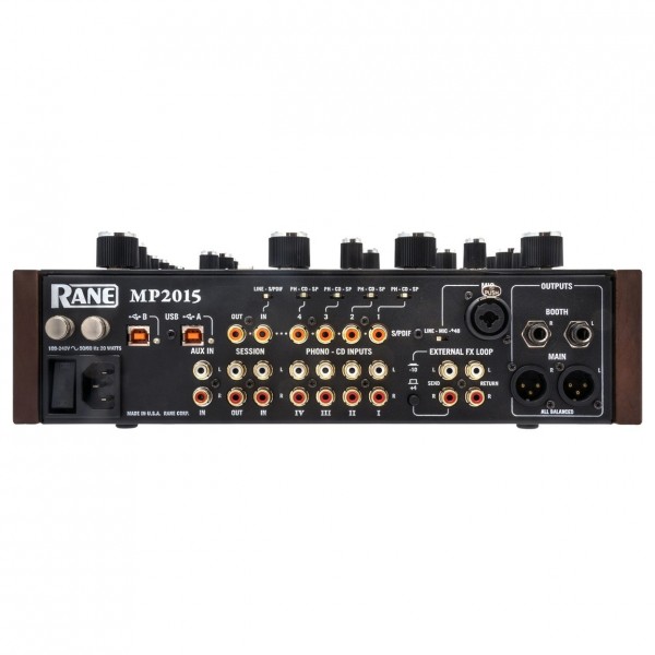Rane MP2015 - Rear
