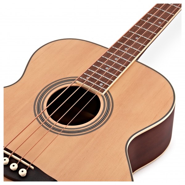 Dean EAB Electro Acoustic Bass Guitar, Satin Natural