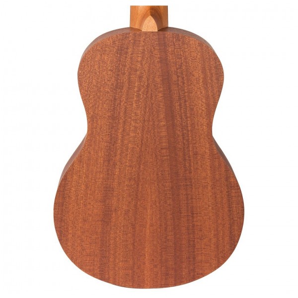 Laka Mahogany Series Tenor Ukulele, Natural Body Back