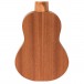 Laka Mahogany Series Sopranino Ukulele, Natural Closeup Back