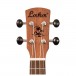 Laka Mahogany Series Sopranino Ukulele, Natural Headstock Front