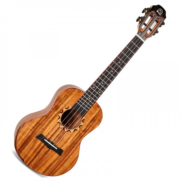 Snail S20C All Solid Flamed Acacia Concert Ukulele, Natural