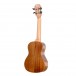 Snail S20C All Solid Flamed Acacia Concert Ukulele, Natural BACK