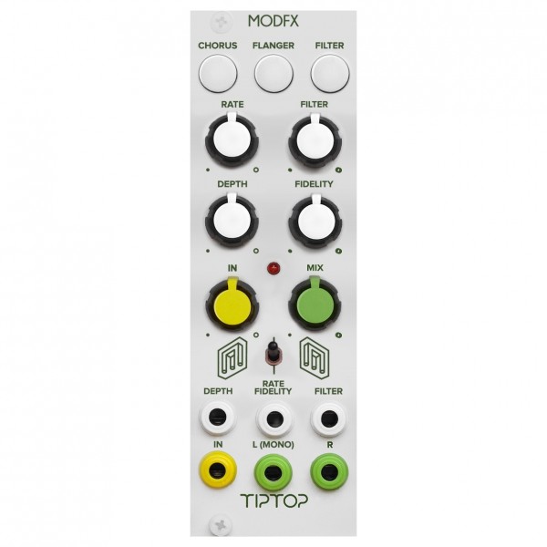 TipTop Audio MODFX, Chorus, Flanger and Filter Module (White)
