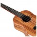 Snail S20T All Solid Flamed Acacia Tenor Ukulele, Natural Body