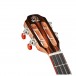 Snail S60T All Solid Flamed Acacia Tenor Ukulele, Natural head