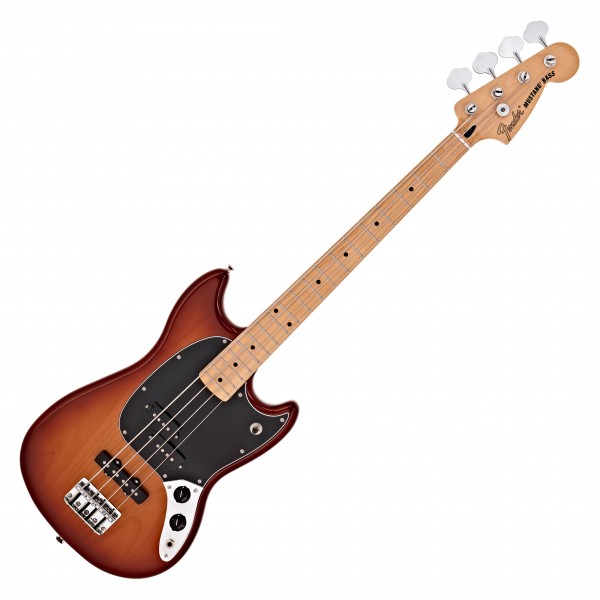 Fender Player Mustang Bass PJ MN, Sienna Sunburst