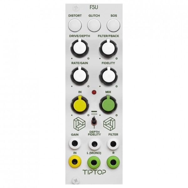 TipTop Audio FSU Timbral Distortion and Time Bending Module (White)