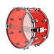 Natal Arcadia 14 x 8 Acrylic Snare, Transparent Red