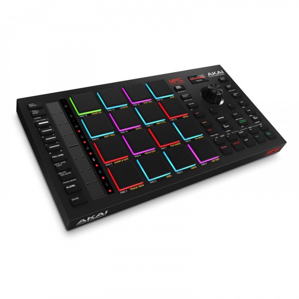 Akai MPC Studio MIDI Controller Drum Machine - Angled