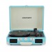 Crosley Cruiser Deluxe Portable Turntable with Bluetooth, Turquoise -