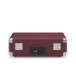 Crosley Cruiser Deluxe Portable Turntable with Bluetooth, Burgundy - back closed