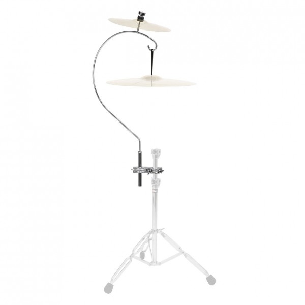 Gibraltar Curved Double Braced Cymbal stand, Upper and Lower