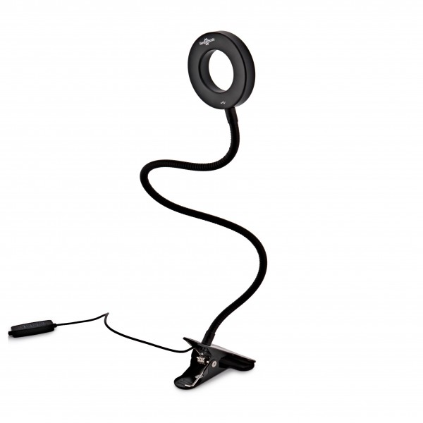 Flexible 3” LED Ring Light by Gear4music