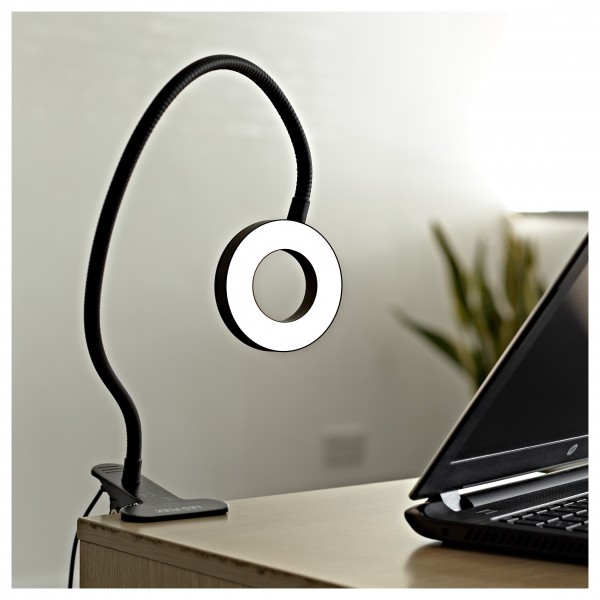 Flexible 3” LED Ring Light by Gear4music