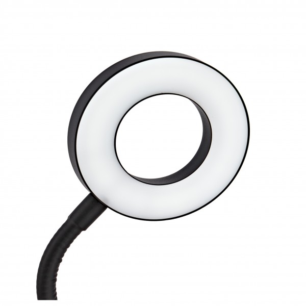 Flexible 3” LED Ring Light by Gear4music