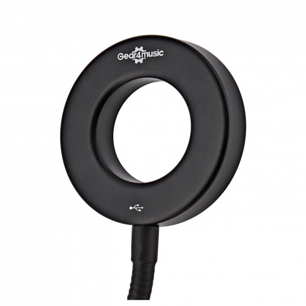 Flexible 3” LED Ring Light by Gear4music