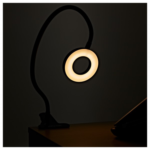 Flexible 3” LED Ring Light by Gear4music