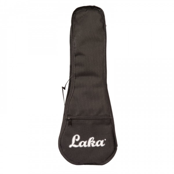 Laka Walnut Series Soprano Ukulele, Natural - Carry Bag View