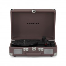 Crosley Cruiser Plus Deluxe Portable Turntable, Bluetooth Out, Purple