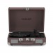 Crosley Cruiser Plus Deluxe Portable Turntable with Bluetooth, Purple - front open
