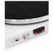 Crosley T150 Turntable with Speakers, White - Back