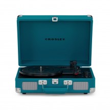 Crosley Cruiser Deluxe Turntable with Bluetooth Out, Teal