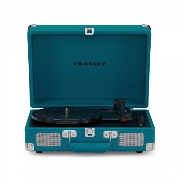 Crosley Cruiser Deluxe Turntable with Bluetooth, Teal