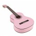 Deluxe Junior 1/2 Classical Guitar Pack, Pink, by Gear4music
