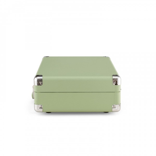 Crosley Cruiser Deluxe Turntable with Bluetooth, Mint - side closed