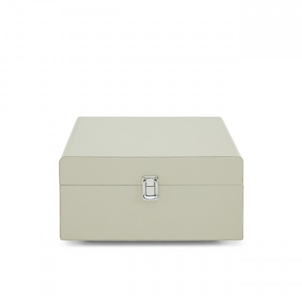 Crosley Voyager Portable Turntable with Bluetooth, Dune - Closed, Side