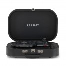 Crosley Discovery Portable Turntable con Bluetooth Out, Negro