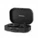 Crosley Discovery Portable Turntable with Bluetooth, Black - Open, Left