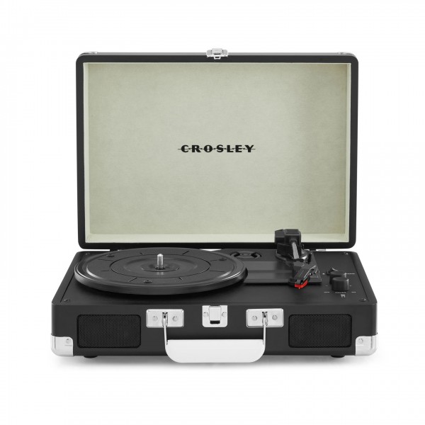 Crosley Cruiser Deluxe Turntable with Bluetooth, Chalkboard - front