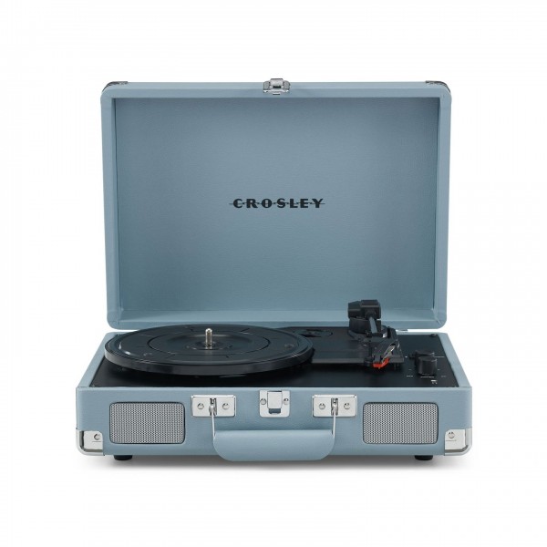 Crosley Cruiser Deluxe Turntable with Bluetooth, Tourmaline - front