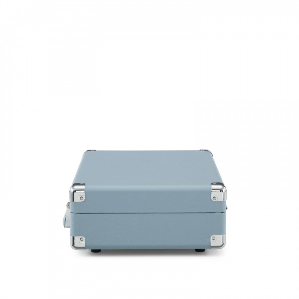 Crosley Cruiser Deluxe Turntable with Bluetooth, Tourmaline - side closed