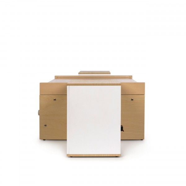 Crosley Switch Turntable, White - Side