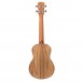 Laka Walnut Series Tenor Ukulele, Natural - Rear View