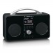 Lenco PIR-645 Internet DAB and FM Radio with Bluetooth, Black Angle