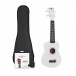 Ukulele + Accessori di Gear4music, Bianco
