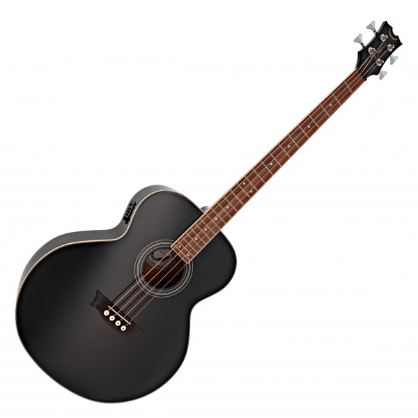 Dean EAB Electro Acoustic Bass Guitar, Classic Black