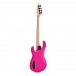 Dean Custom Zone Bass Guitar, Fluorescent Pink