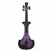 Bridge Lyra Electric Violin, Black and Purple