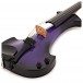 Bridge Lyra Electric Violin, Black and Purple