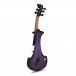 Bridge Lyra Electric Violin, Black and Purple