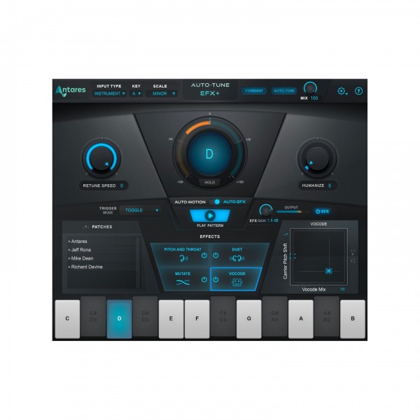 Antares Auto-Tune EFX +, Digital Delivery