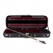 Bridge Lyra Electric Violin, Black and Purple