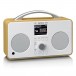 Lenco PIR-645 Internet DAB and FM Radio with Bluetooth, White Angle