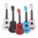 Ukulele by Gear4music, Multi-Colour Pack of 5